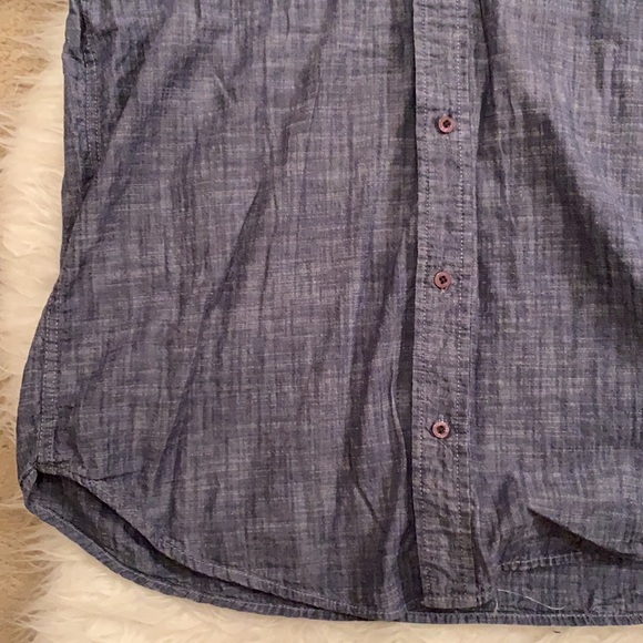 Gray button up dress shirt - Picture 2 of 5